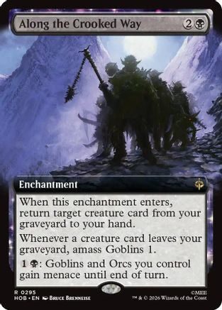 Along the Crooked Way (Extended Art) (HOB-295) - The Hobbit Foil