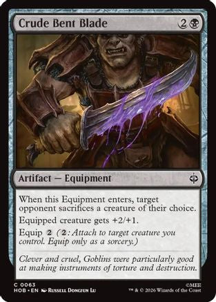 Crude Bent Blade (HOB-063) - The Hobbit