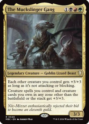The Muckslinger Gang (MBC-046) - Mystery Booster Commander Edition