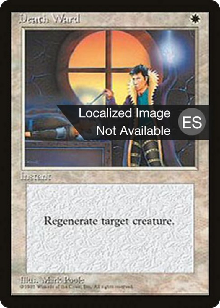 Death Ward (4BB-021) - Fourth Edition Foreign Black Border
