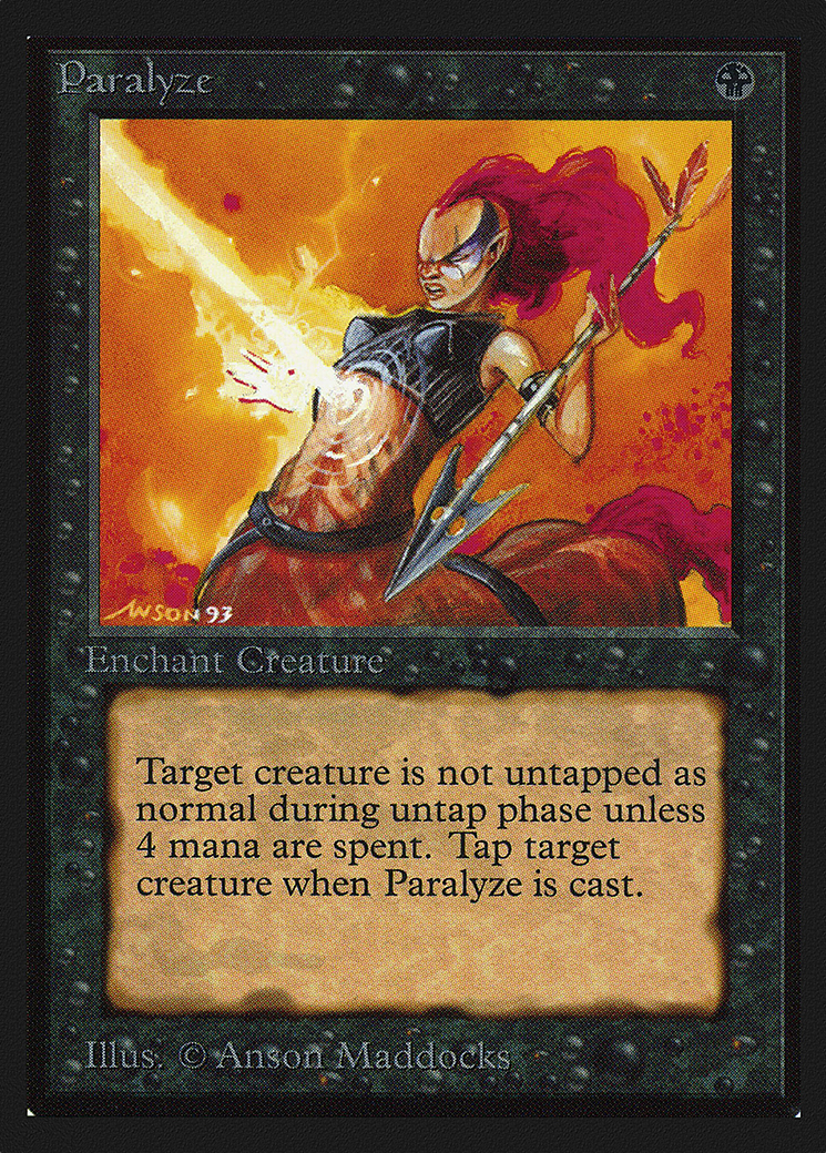 Paralyze (CE) (CED-120) - Collectors' Edition