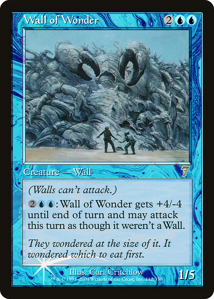 Wall of Wonder (7ED-112) - 7th Edition