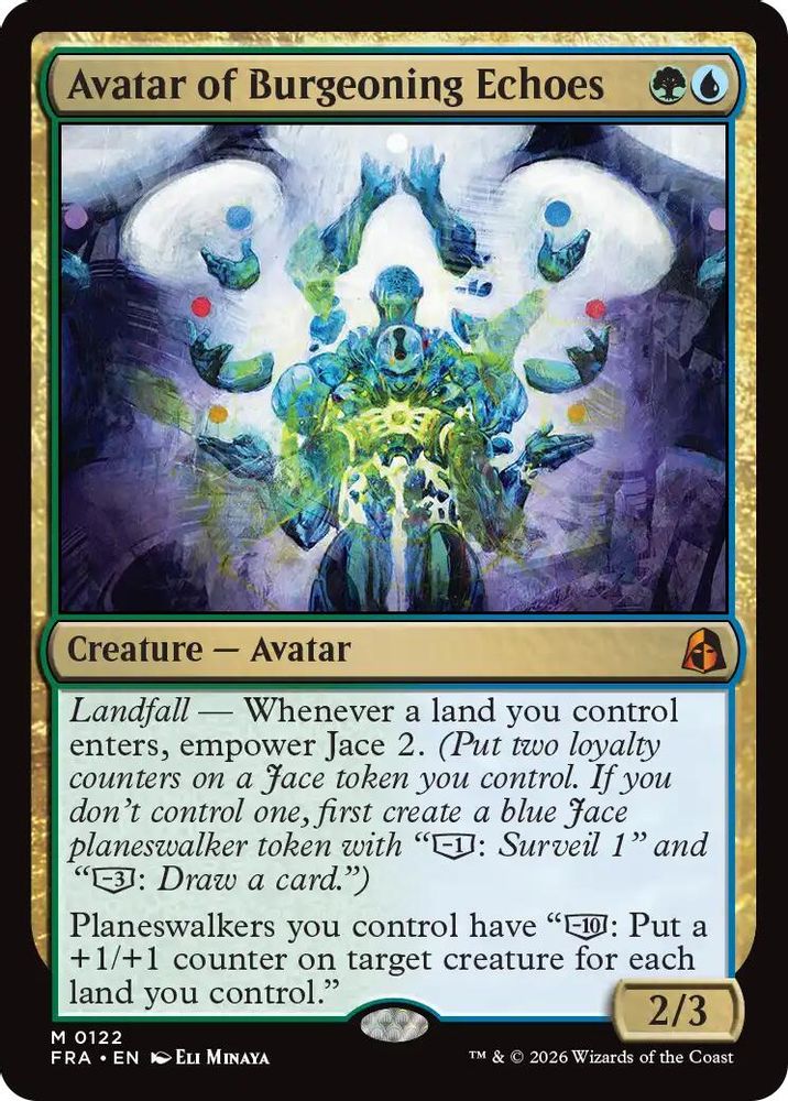 Avatar of Burgeoning Echoes (FRA-122) - Reality Fracture Foil