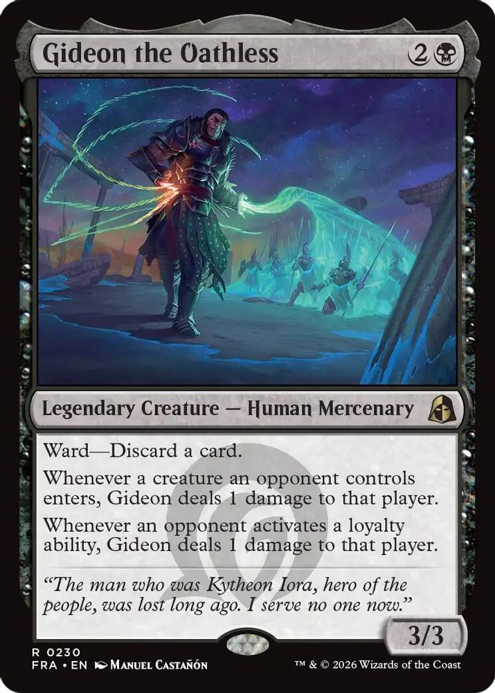 Gideon the Oathless (FRA-230) - Reality Fracture