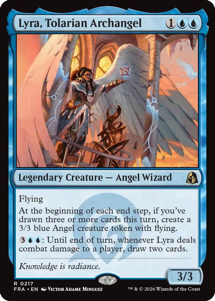 Lyra, Tolarian Archangel (FRA-217) - Reality Fracture Foil