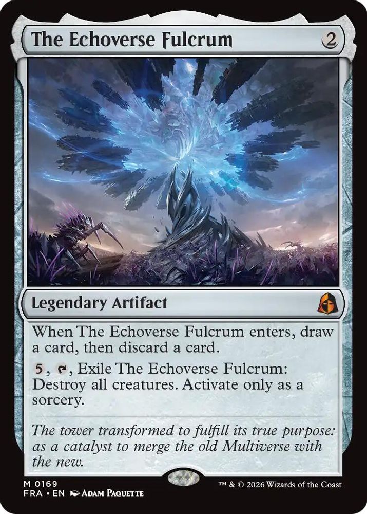 The Echoverse Fulcrum (FRA-169) - Reality Fracture Foil