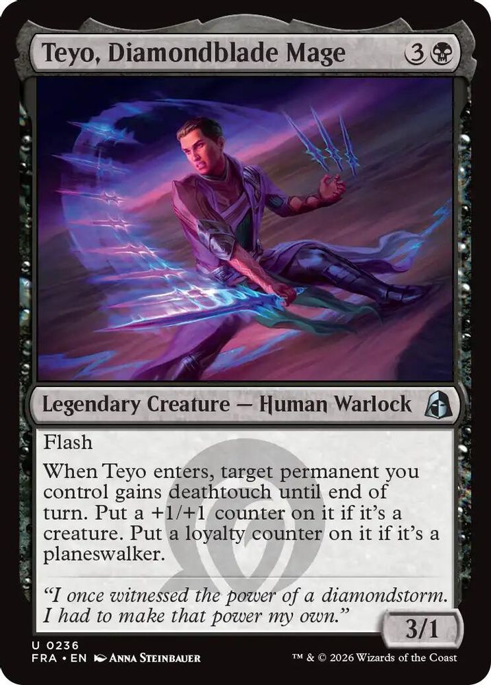 Teyo, Diamondblade Mage (FRA-236) - Reality Fracture