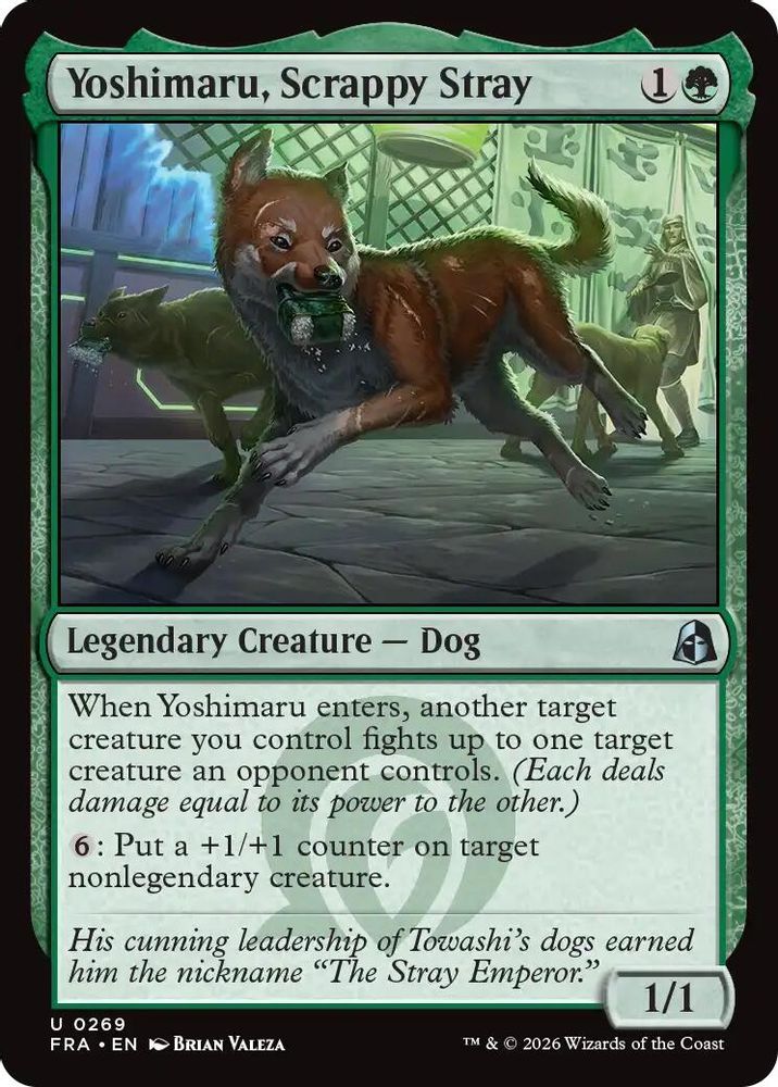 Yoshimaru, Scrappy Stray (FRA-269) - Reality Fracture Foil
