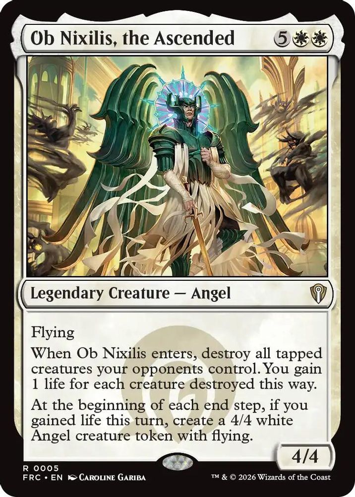 Ob Nixilis, the Ascended (005) - Commander: Reality Fracture