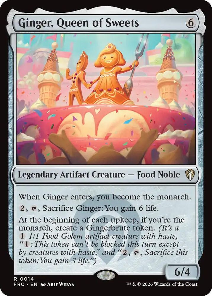 Ginger, Queen of Sweets (014) - Commander: Reality Fracture