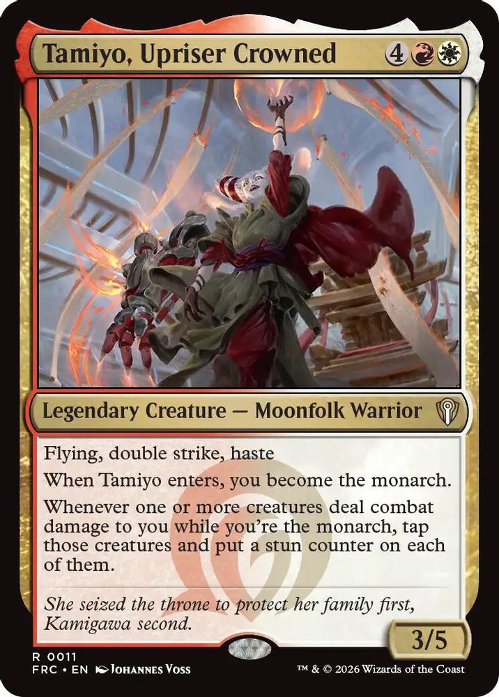 Tamiyo, Upriser Crowned (011) - Commander: Reality Fracture