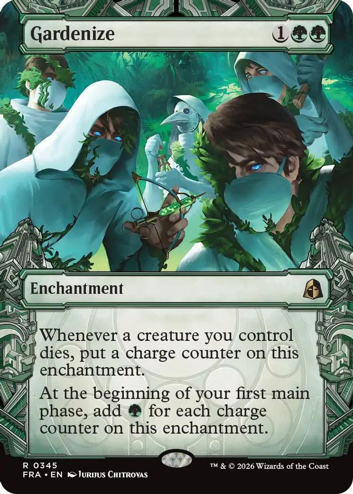 Gardenize (Showcase) (FRA-345) - Reality Fracture Foil