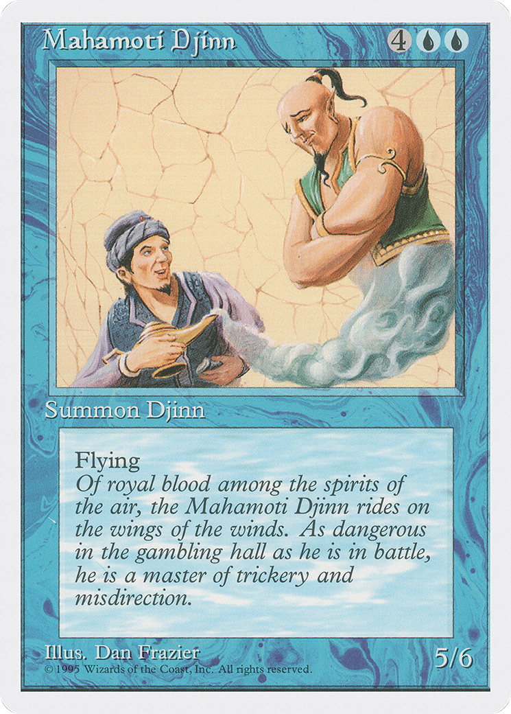 Mahamoti Djinn (4ED-84) - Fourth Edition
