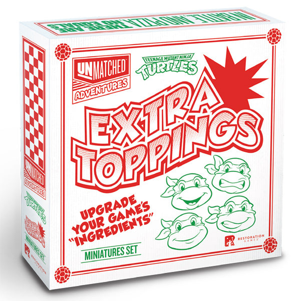 Unmatched Adventures: Teenage Mutant Ninja Turtles - Extra Toppings Miniature Pack