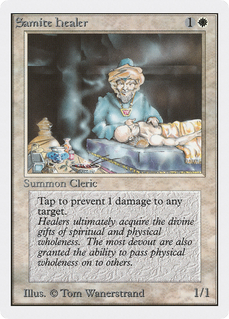 Samite Healer (2ED-38) - Unlimited Edition