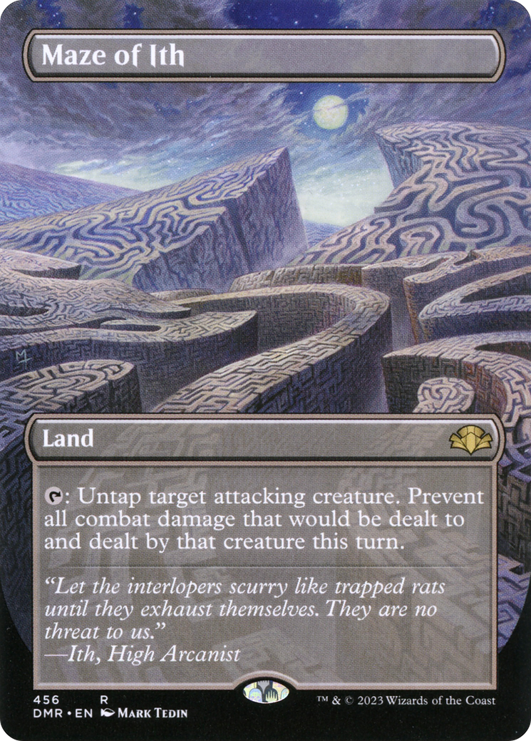 Maze of Ith (Borderless) (DMR-456) - Dominaria Remastered (Borderless) Foil