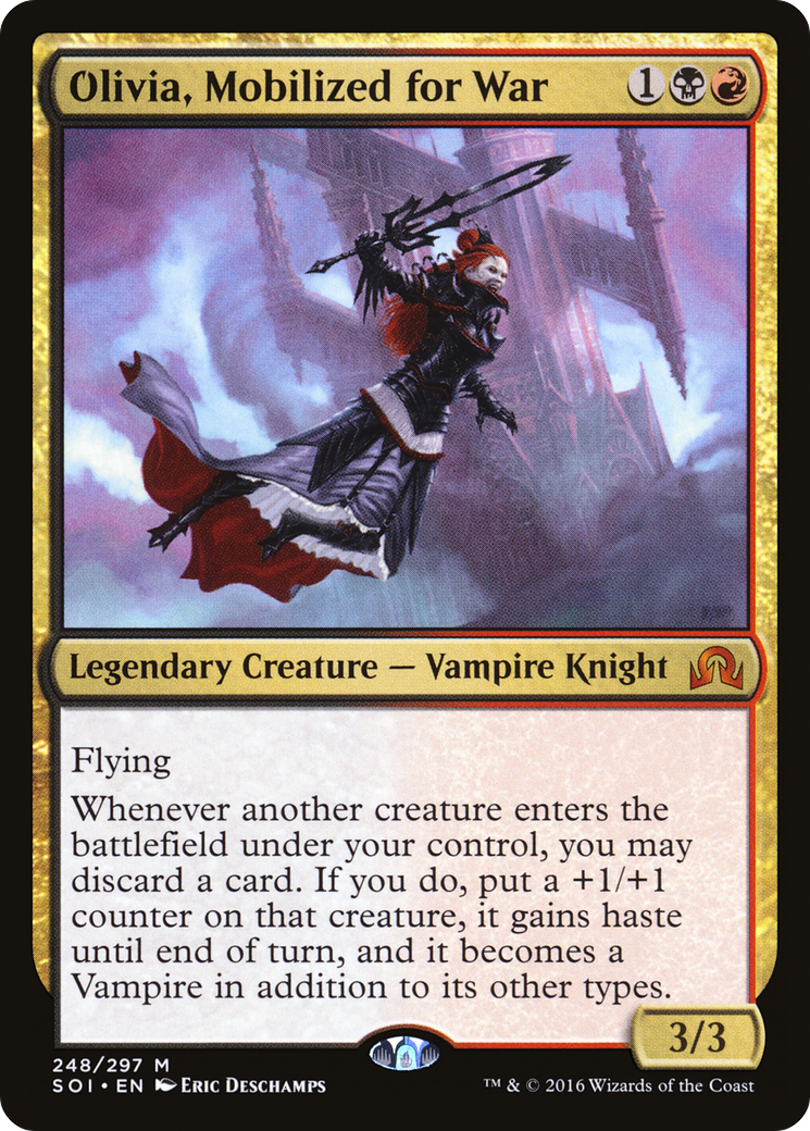 Olivia, Mobilized for War (SOI-248) - Shadows over Innistrad