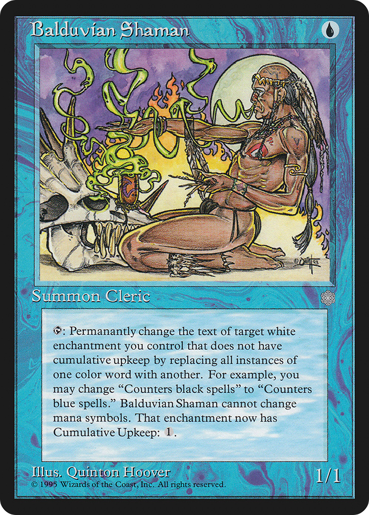 Balduvian Shaman (ICE-59) - Ice Age
