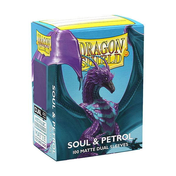 Standard - Soul and Petrol - Dual Matte Sleeves (100ct)