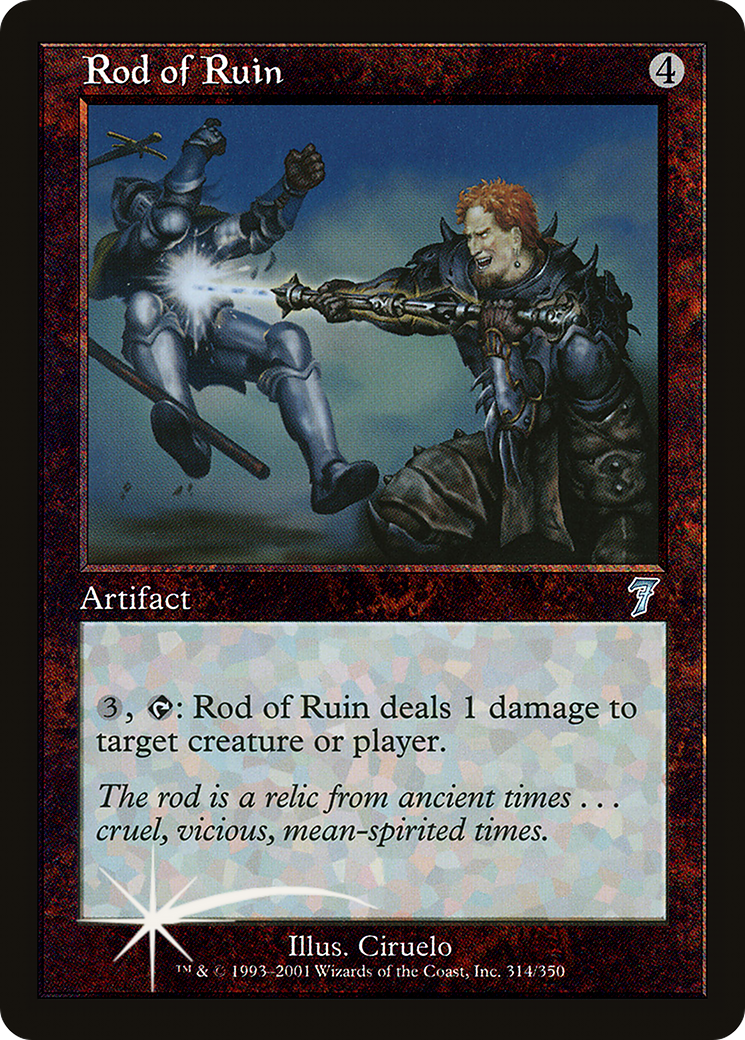 Rod of Ruin (7ED-314) - 7th Edition
