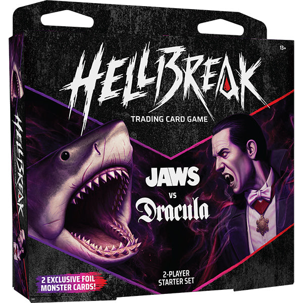 Hellbreak TCG: 2-Player Starter Set - Jaws vs Dracula