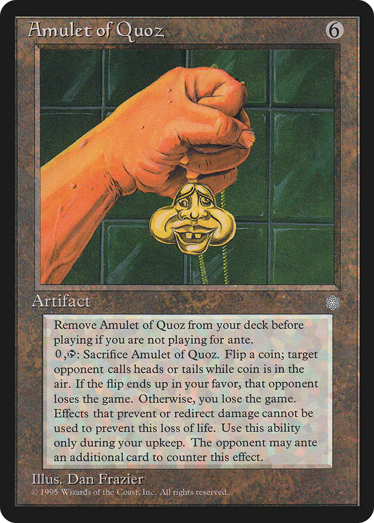 Amulet of Quoz (ICE-308) - Ice Age