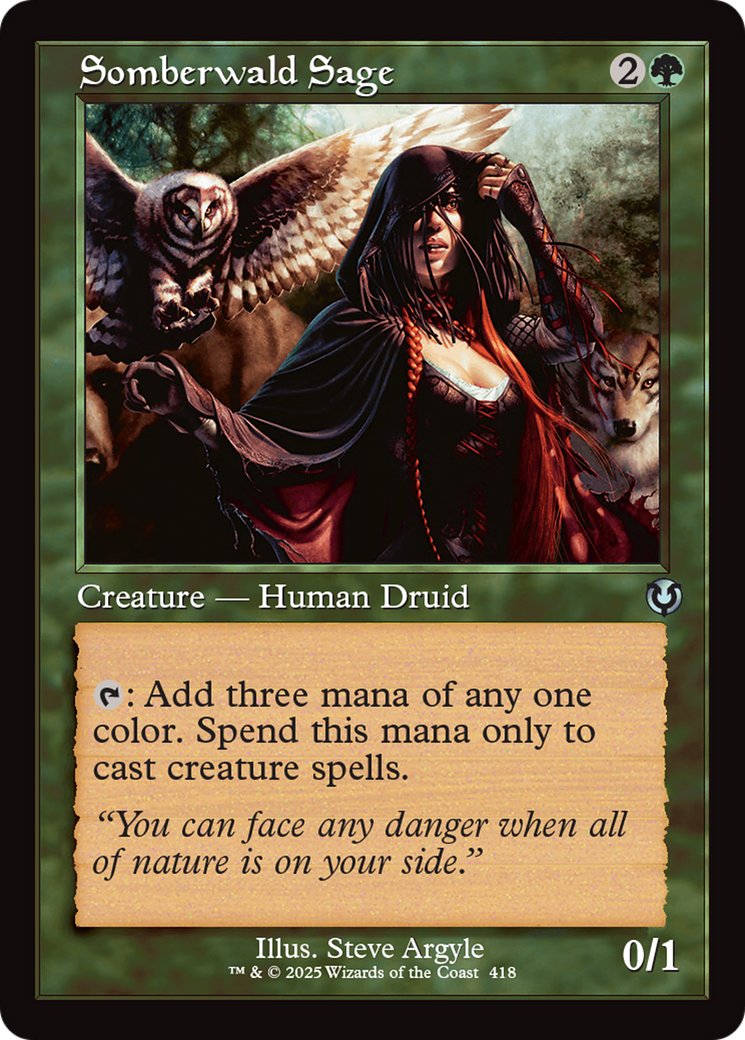 Somberwald Sage (INR-418) - Innistrad Remastered