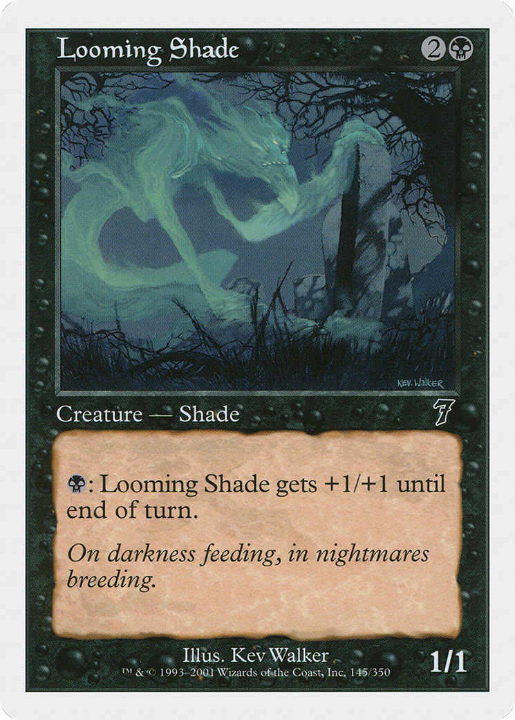Looming Shade (7ED-145) - 7th Edition Foil