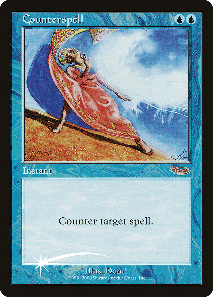 Counterspell (JDG-001) - Judge Gift Cards 2000 Foil