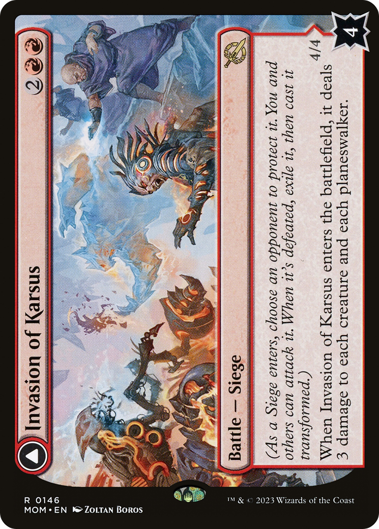 Invasion of Karsus (MOM-146) - March of the Machine