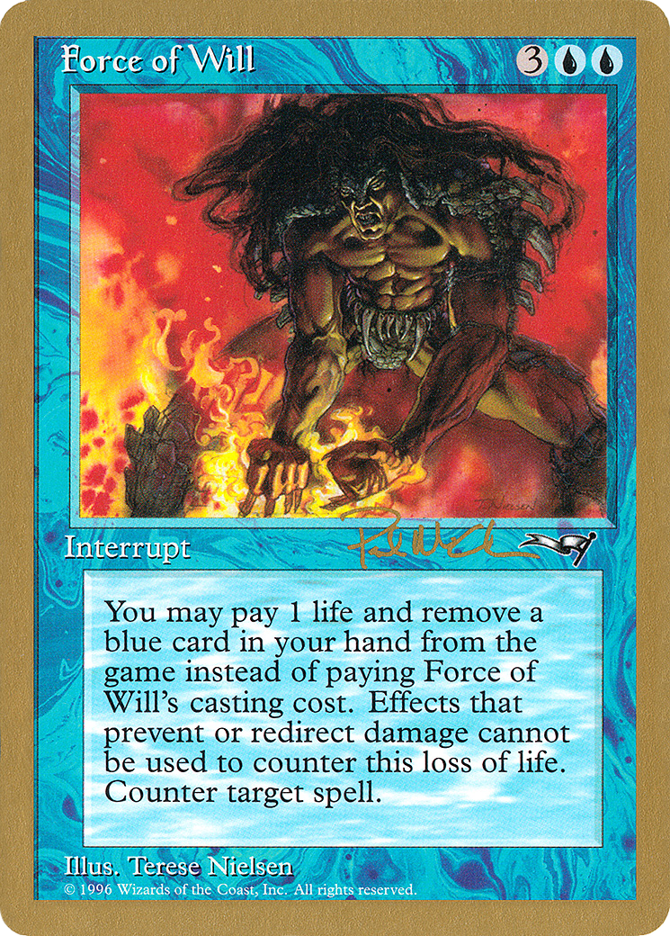 Force of Will - 1997 Paul McCabe (ALL) (WCD-PM28) - World Championship Decks 1997