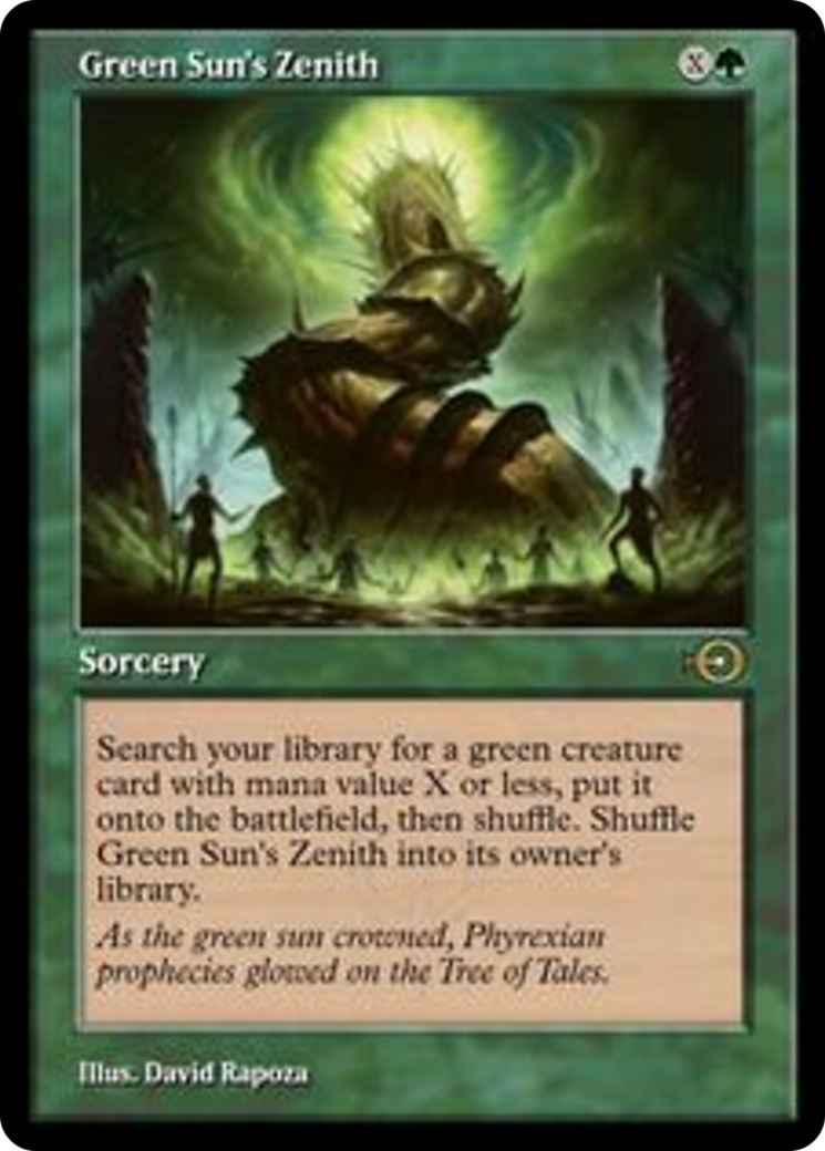 Green Sun's Zenith (PRM-99683) - Magic Online Promos Foil