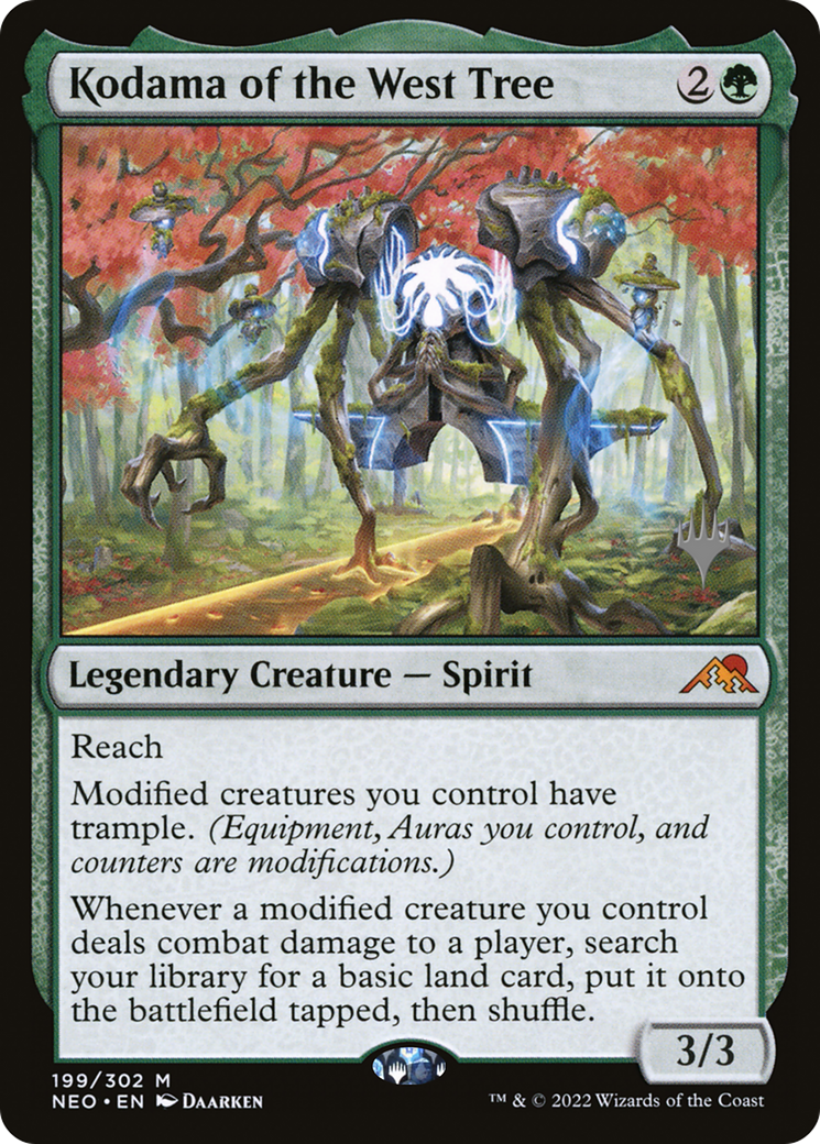 Kodama of the West Tree (PPNEO-199) - Promo Pack: Kamigawa: Neon Dynasty Promos