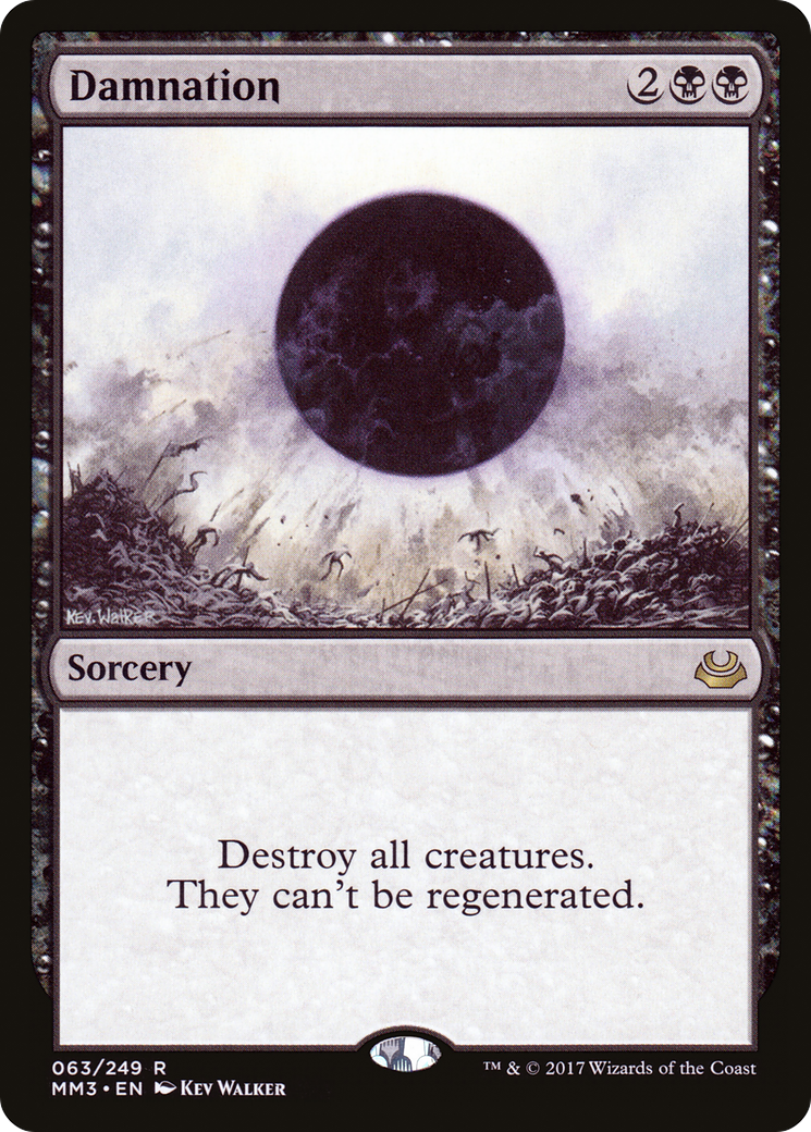 Damnation (MM3-063) - Modern Masters 2017