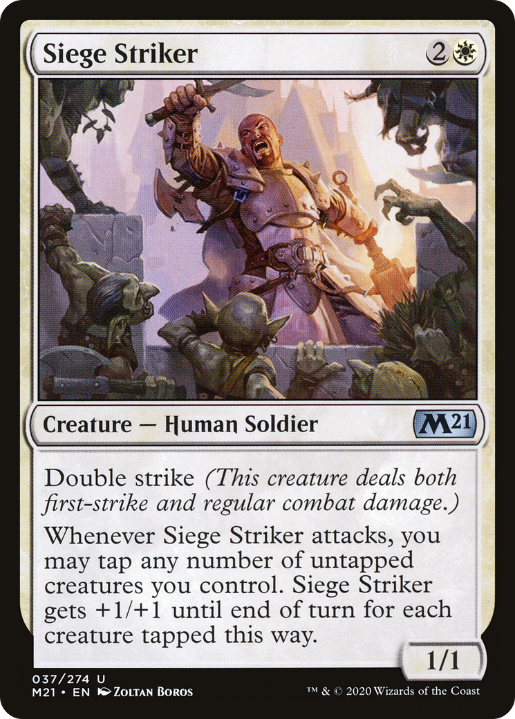 Siege Striker (M21-037) - Core Set 2021