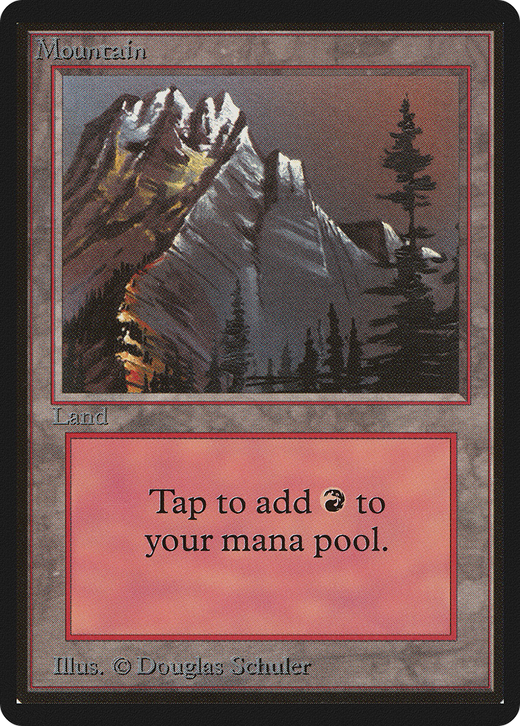 Mountain (A) (LEB-297) - Limited Edition Beta