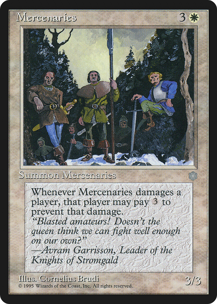 Mercenaries (ICE-44) - Ice Age