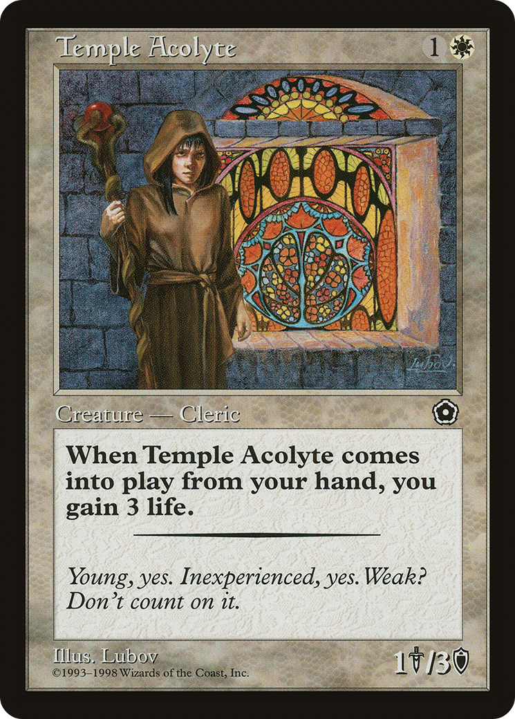 Temple Acolyte (P02-23) - Portal Second Age