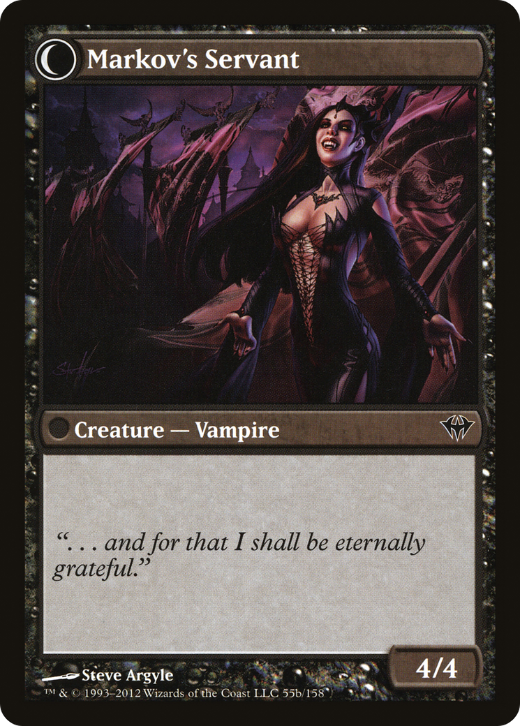 Chosen of Markov (DKA-055) - Dark Ascension Foil