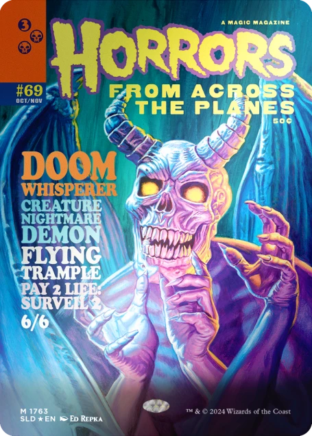 Magic the Gathering - Secret Lair - Monstrous Magazines - Rainbow Foil