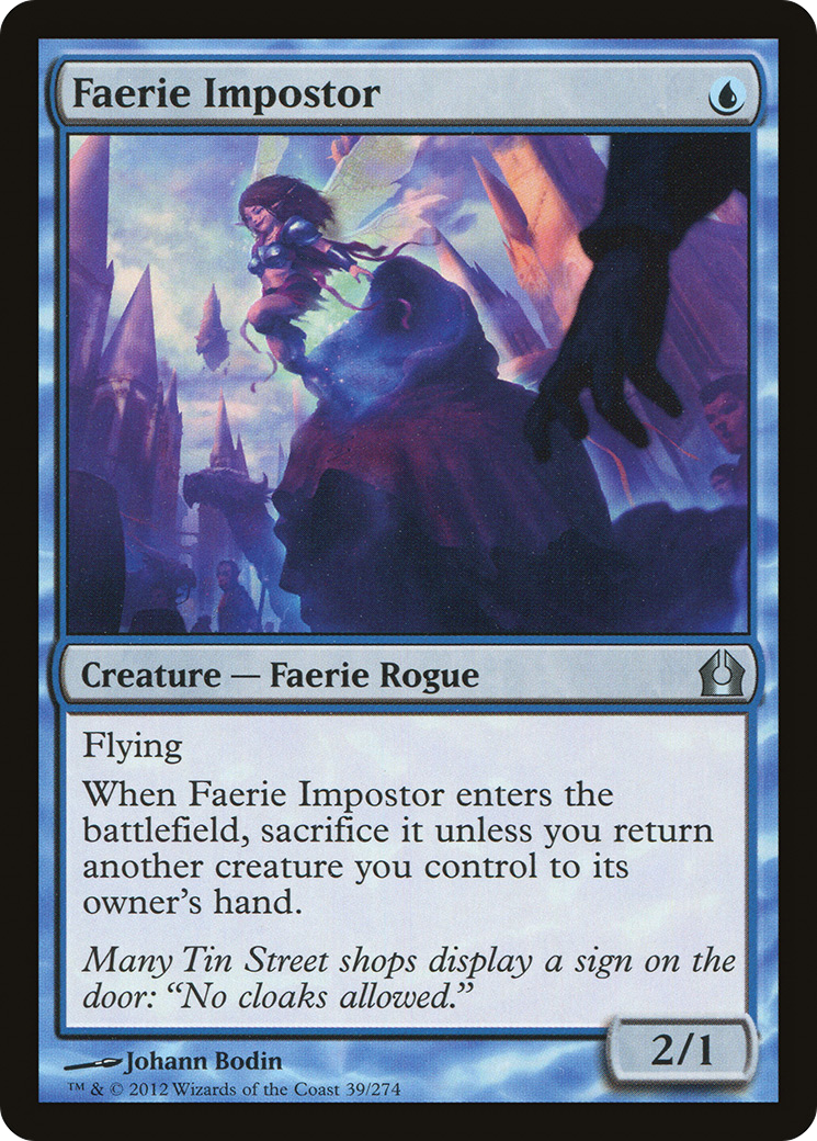 Faerie Impostor (RTR-039) - Return to Ravnica Foil