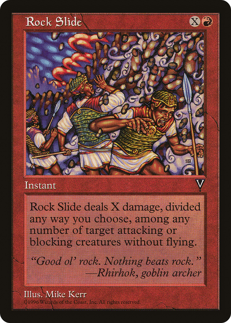 Rock Slide (VIS-92) - Visions