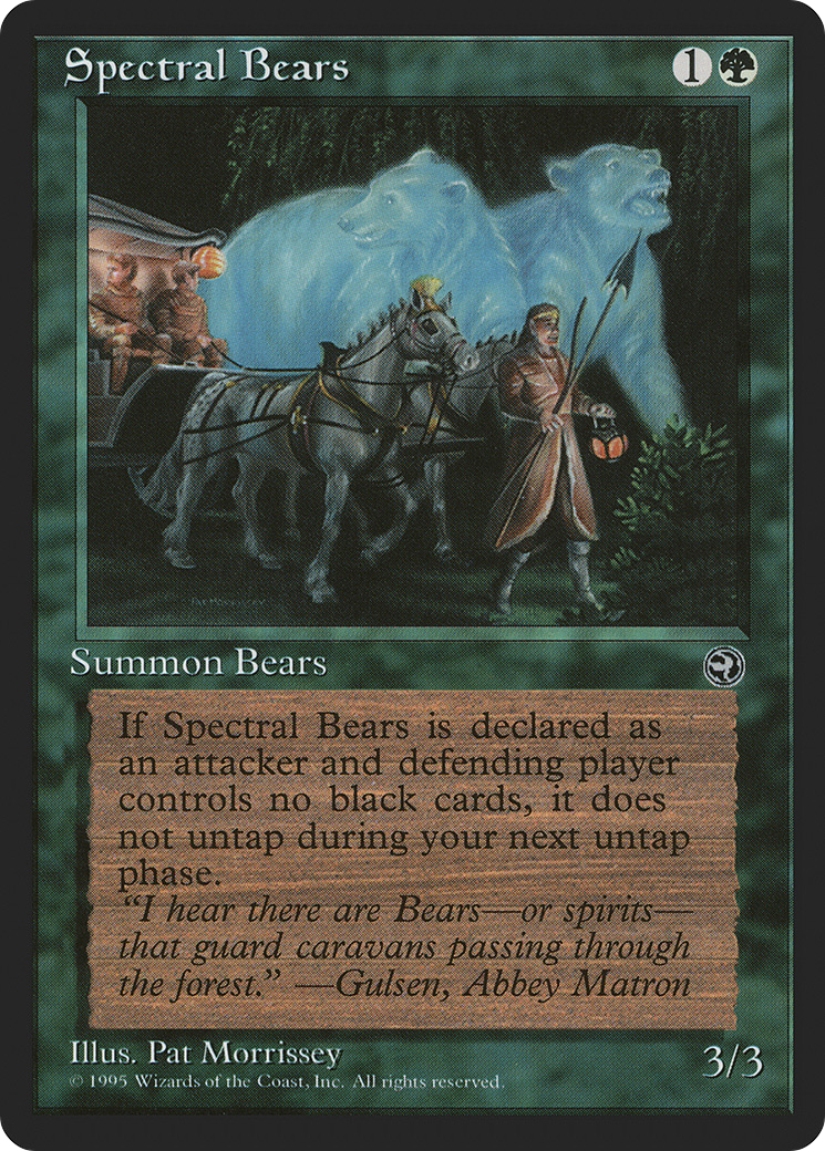 Spectral Bears (HML-98) - Homelands