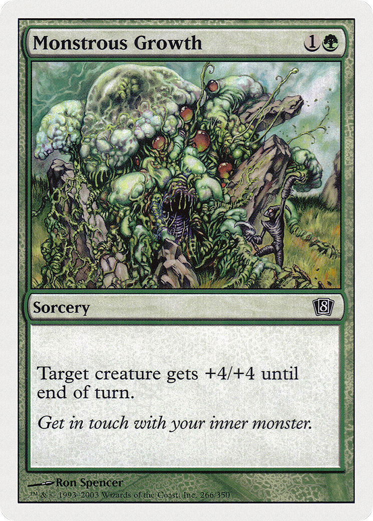 Monstrous Growth (8ED-266) - 8th Edition