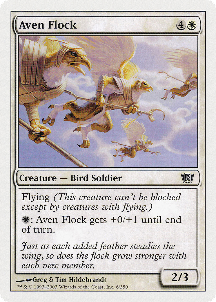 Aven Flock (8ED-006) - 8th Edition