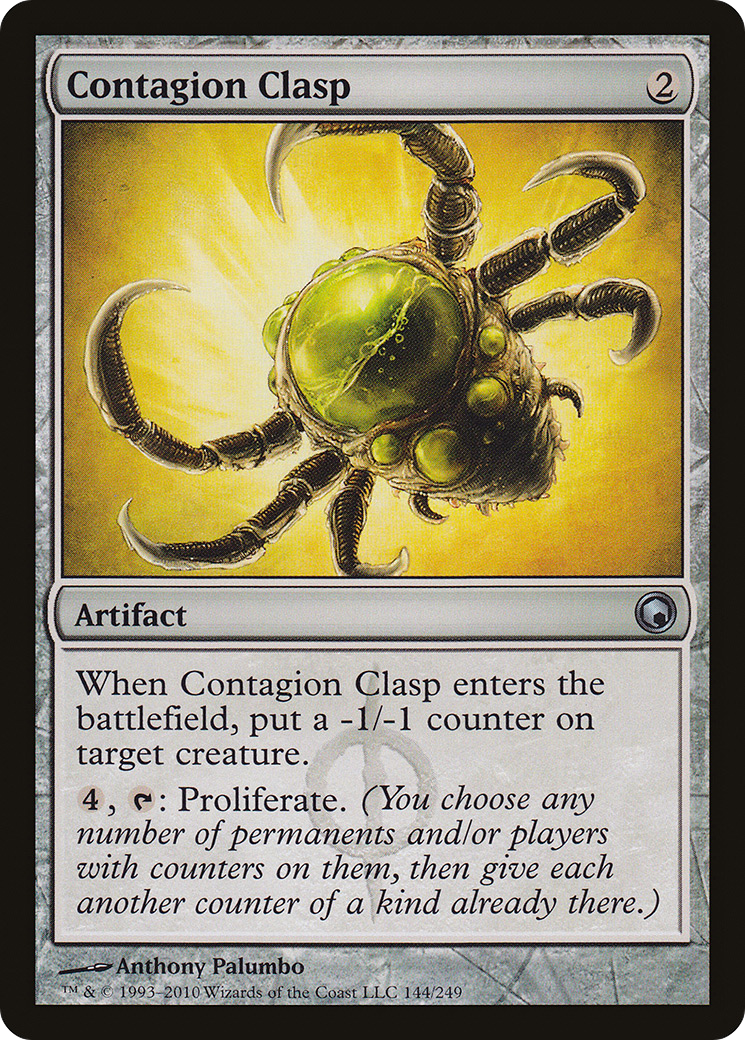 Contagion Clasp (SOM-144) - Scars of Mirrodin Foil