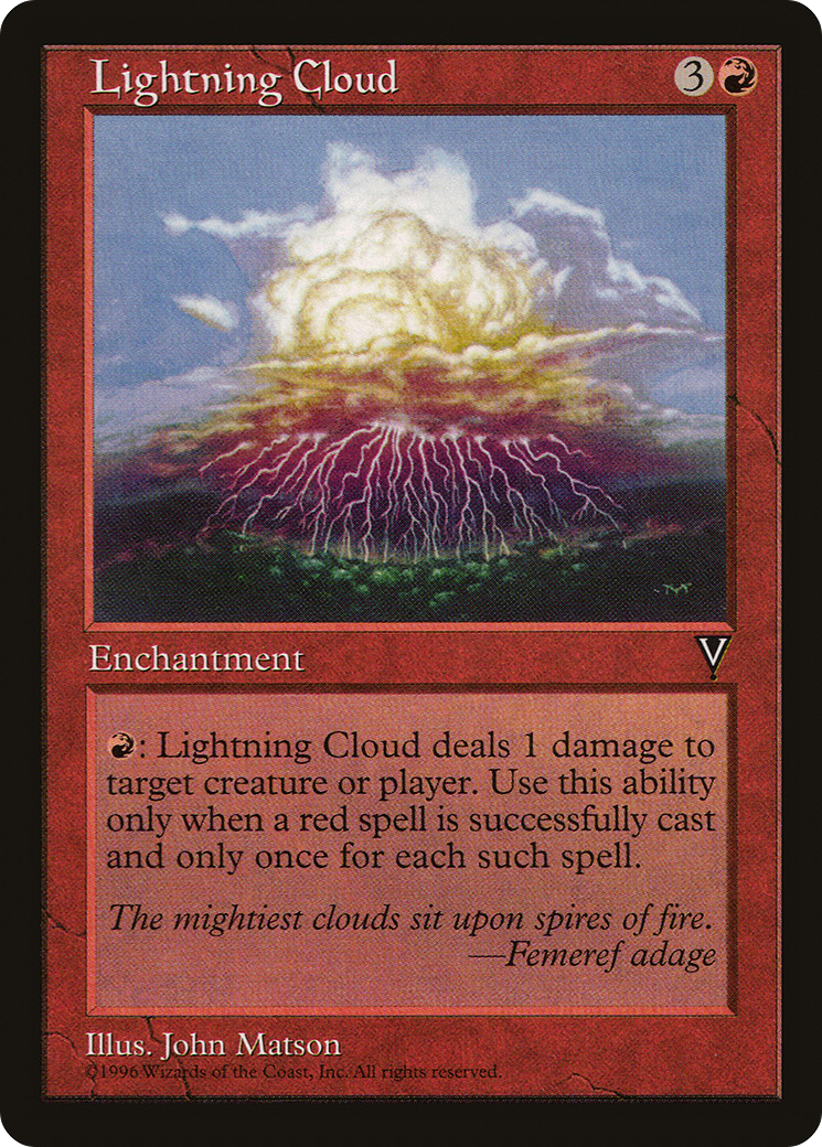 Lightning Cloud (VIS-87) - Visions