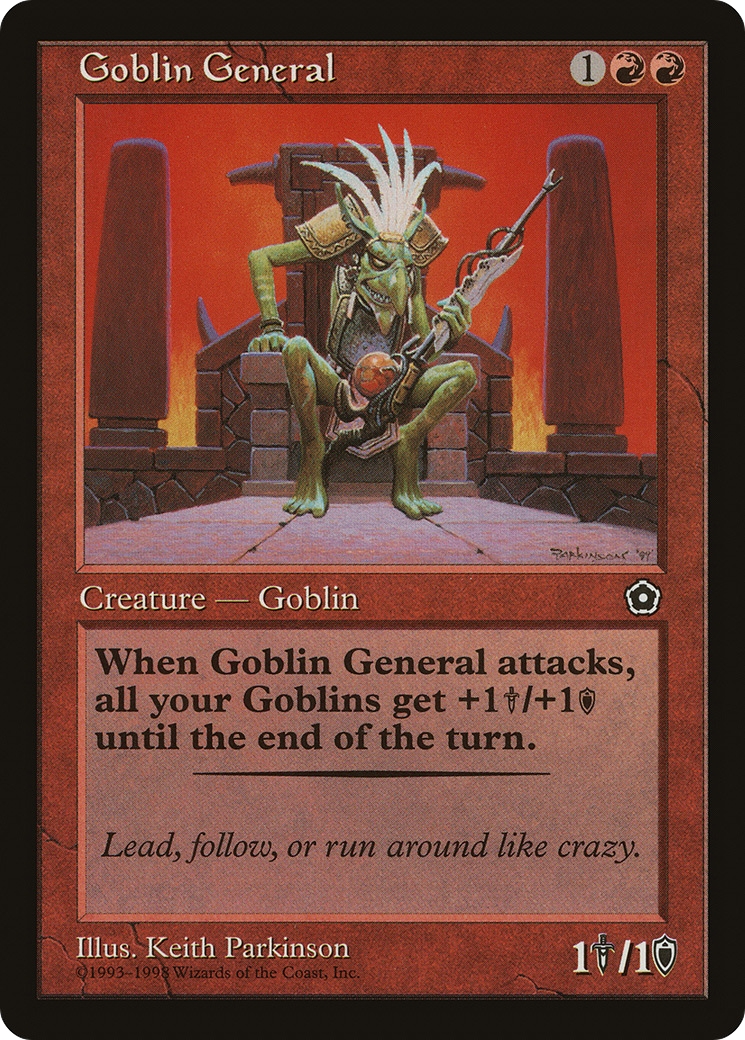 Goblin General (P02-97) - Portal Second Age
