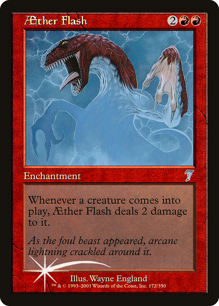 Aether Flash (7ED-172) - 7th Edition