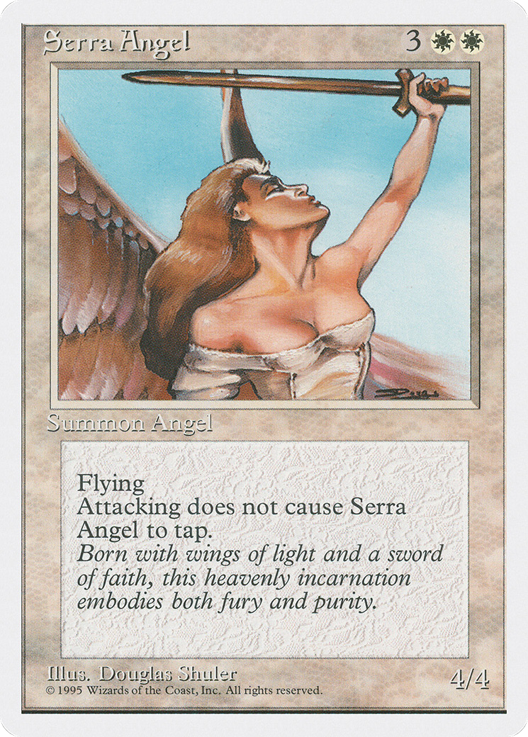 Serra Angel (4ED-50) - Fourth Edition
